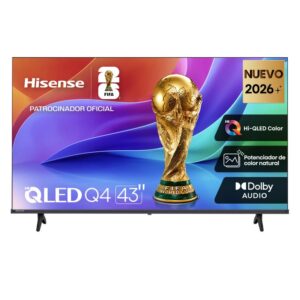 Hisense Smart TV 43" QLED 4K 43Q4SV