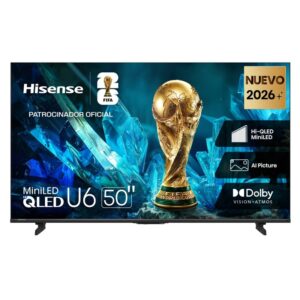 Hisense Smart TV 50" Mini LED UHD 4K 50U6ESV