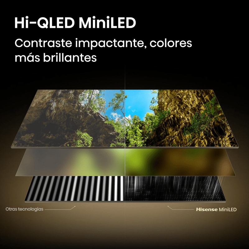 Hisense Smart TV 50" Mini LED UHD 4K 50U6ESV - Image 5